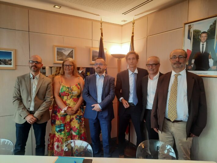 RV Ministre périnatalité – photo avec le Ministre